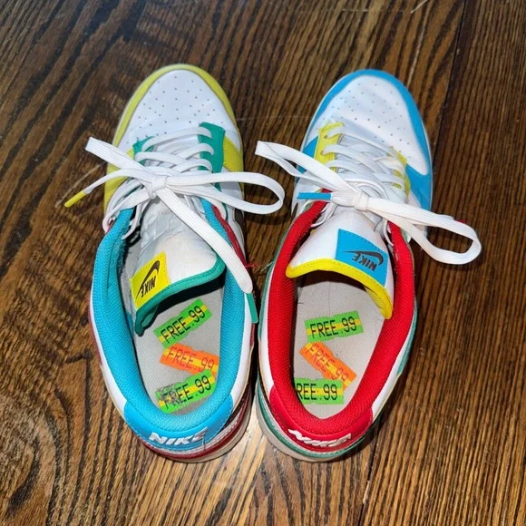 2021 Nike Dunk Low SE 'Free.99 - White' - Picture 6 of 9